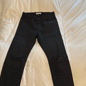Black Monfrere size 30 slim fit jeans